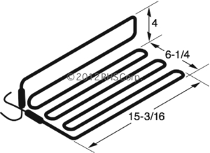 VICTORYDEFROST HEATER, 115V, 325W