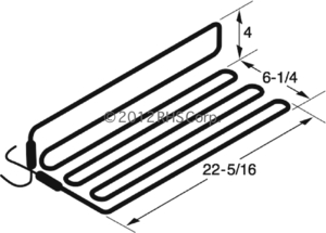 VICTORYDEFROST HEATER, 115V, 500W