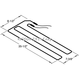 VICTORYHEATER, DRAIN PAN 115V 150W