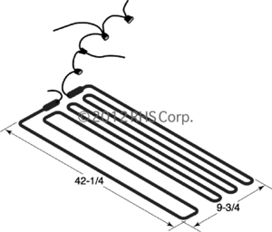 VICTORYDEFROST HEATER, 115V, 1000W