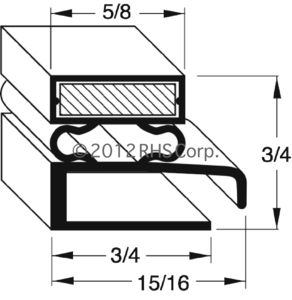 VICTORYGASKET, 8" X 24-3/8"