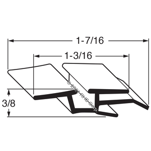 VICTORYRETAINER STRIP, 67-5/16" GASKE