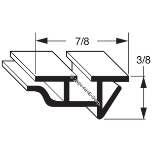 VICTORYRETAINER STRIP, 22-7/8"