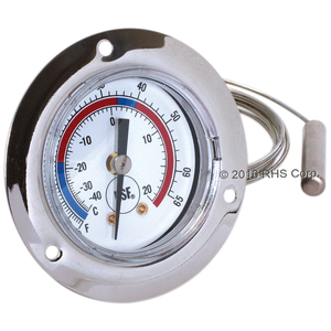 VICTORYTHERMOMETER, -40 TO +65 FLUSH