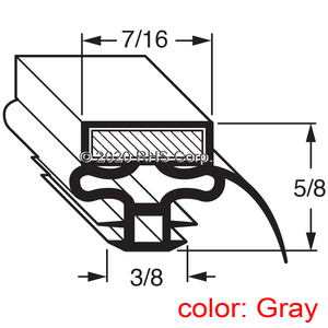 TURBO AIRGASKET, 26-1/2 X 53" GJ