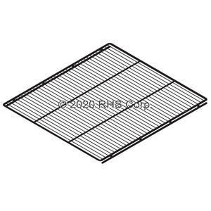 TURBO AIRSHELF, 23-7/8" X 23-1/2" GRAY