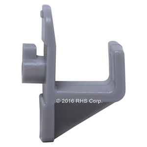 TURBO AIRSHELF CLIP, GRAY NYLON