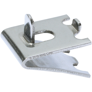 BLUE AIRSHELF CLIP, STAINLESS