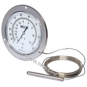 WEISSTHERMOMETER, -40 TO +60, 4-1/2"