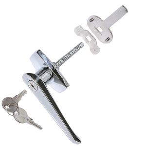 COMPONENT HARDWARE GROUP (CHG)LATCH, ELL HANDLE WITH CYLINDER LOCK
