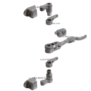 POLAR HARDWARELATCH, WITH HANDLE SAFETY COMPLTE